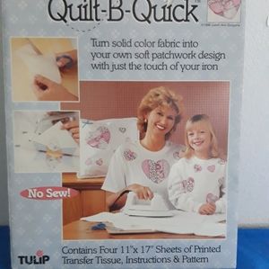 NEW  VINTAGE QUILT-B-QUICK